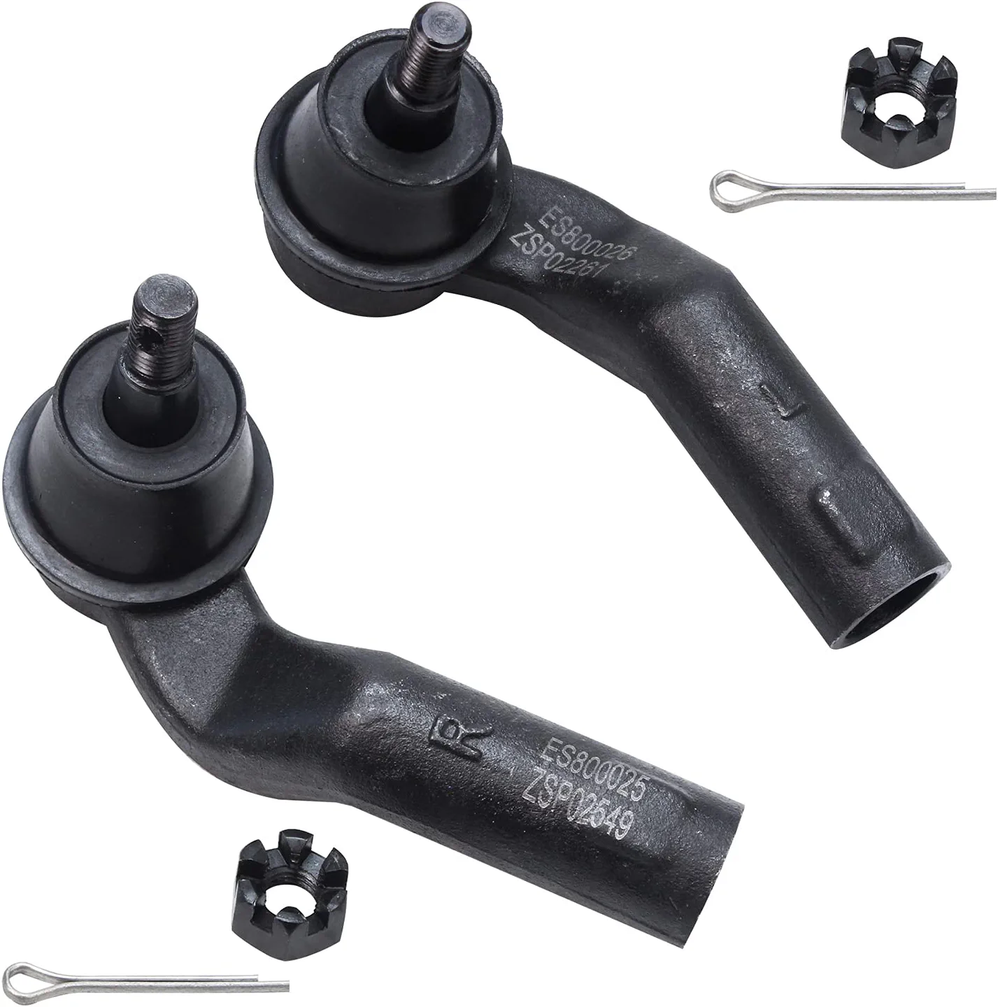 Detroit Axle - Front Lower Control Arms Tie Rod for 2010 2011-2013 Mazda 3 Sport — image 5