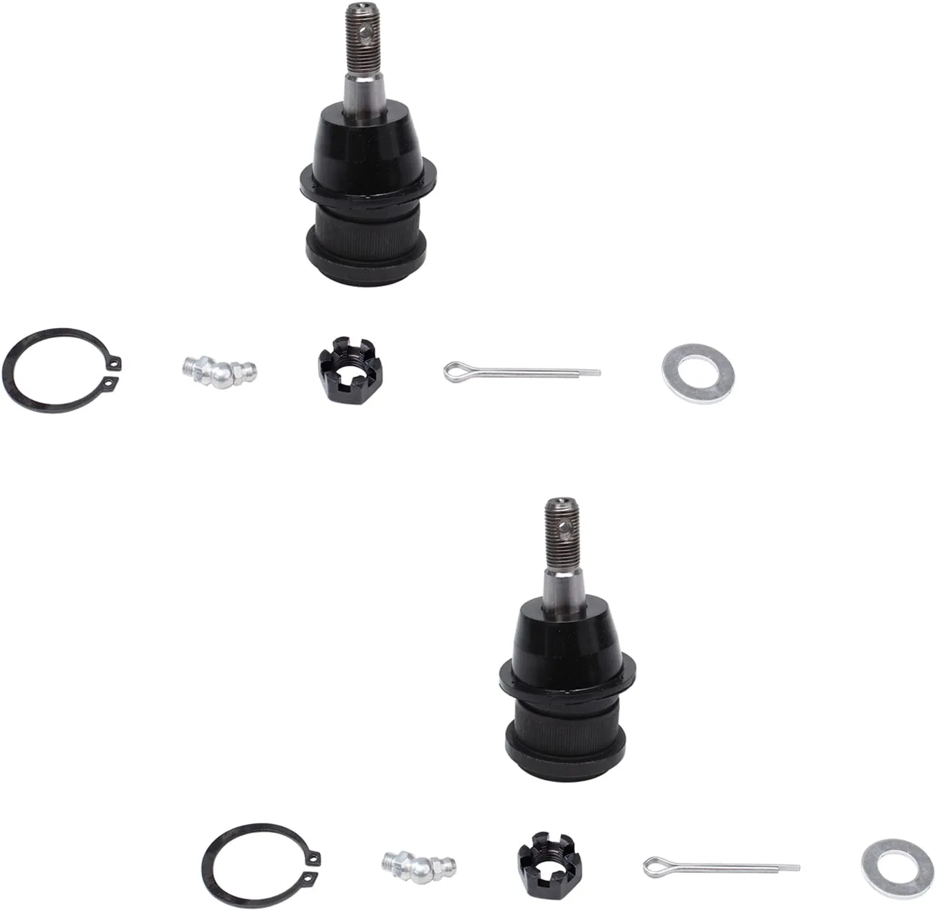Detroit Axle - Front Lower Ball Joints Tie Rods for 2004-2008 Chrysler Pacifica — image 4