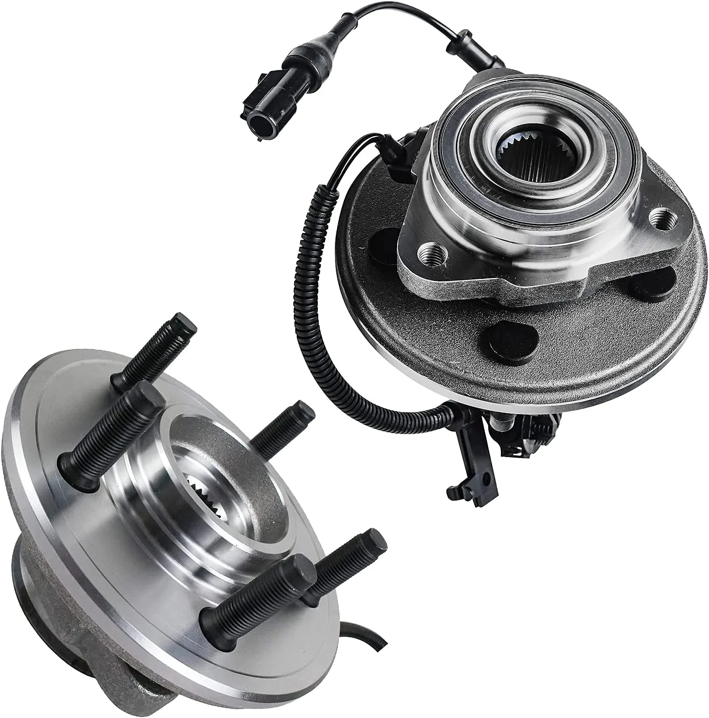 Detroit Axle - Front Wheel Hub and Bearings Rotors Pads for Explorer Mountaineer — image 4
