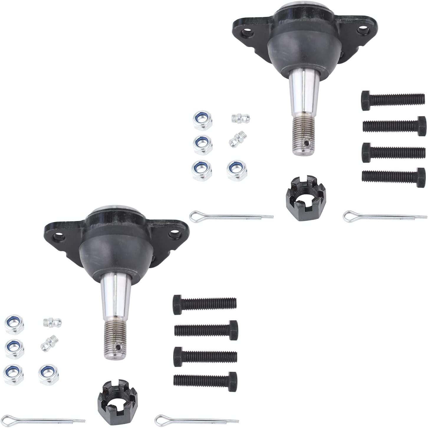 Detroit Axle - Front Upper Lower Ball Joints for Chevy GMC C1500 C2500 Suburban — image 4