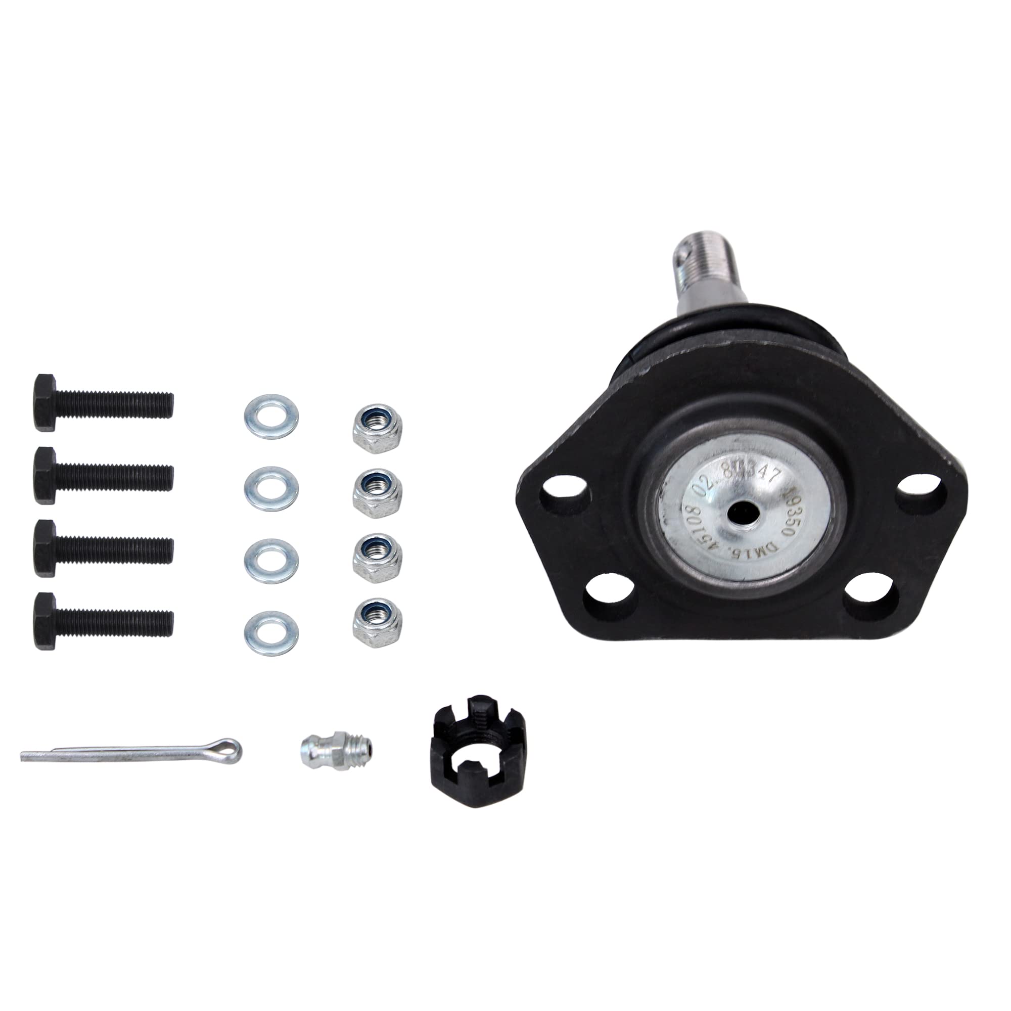 Detroit Axle - Front Upper Ball Joints for Chevy Camaro Malibu Nova Apollo Omega - 7
