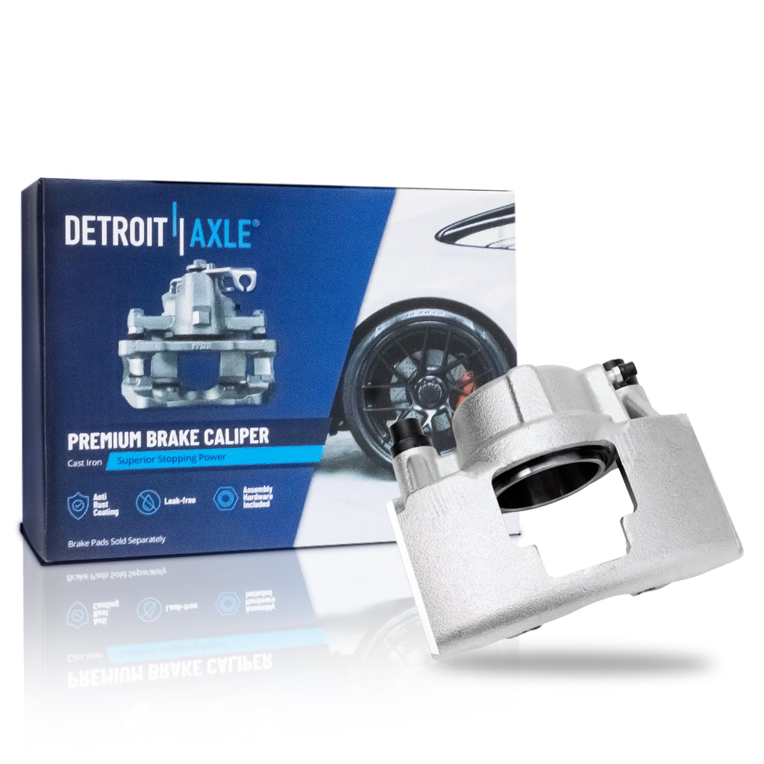 Detroit Axle - Front Right Brake Caliper for Tahoe Yukon K1500 K2500 Suburban - Main Image