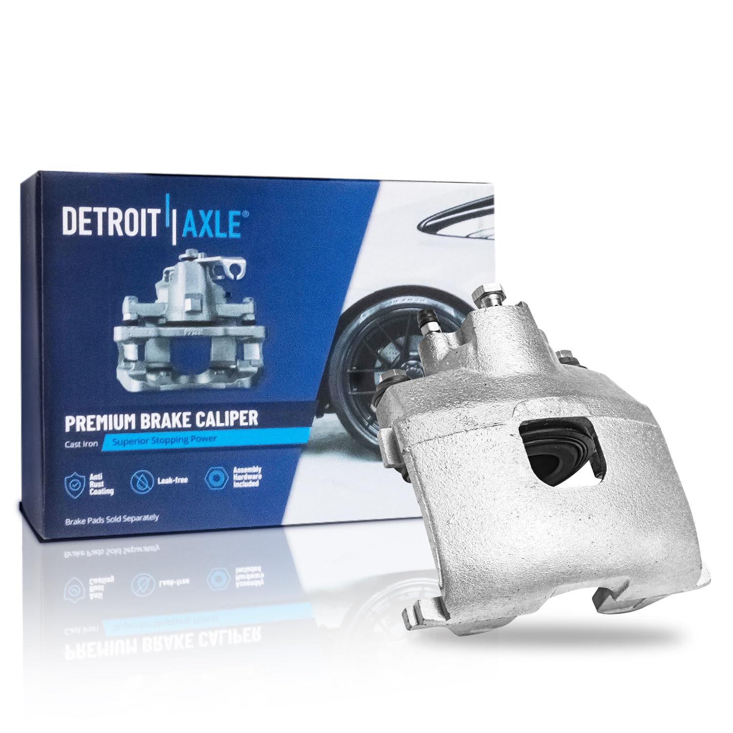 Detroit Axle - Front Right Brake Caliper for Dynasty New Yorker Town Country - Main Image