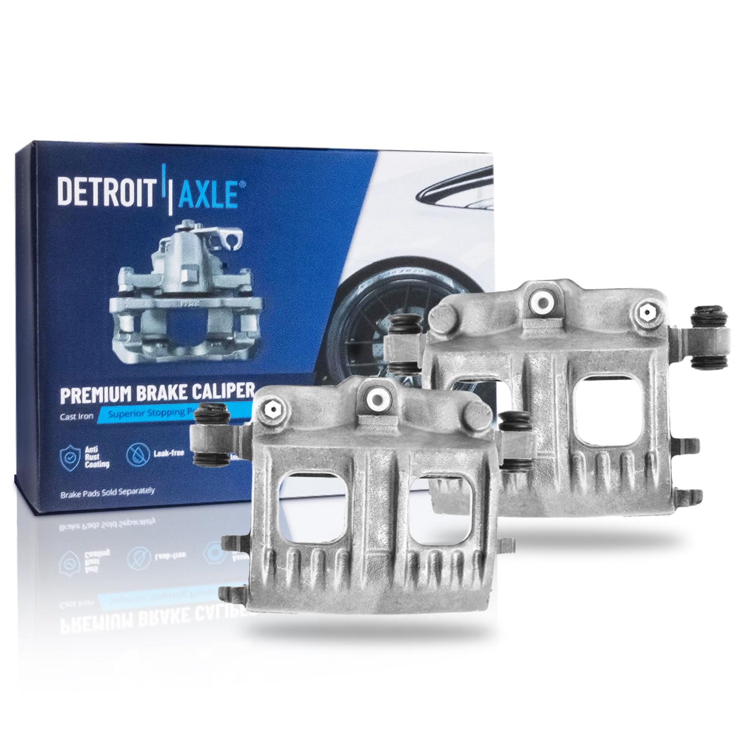Detroit Axle - Front Brake Calipers for Expedition F-150 F-250 HD Lobo Navigator - Main Image
