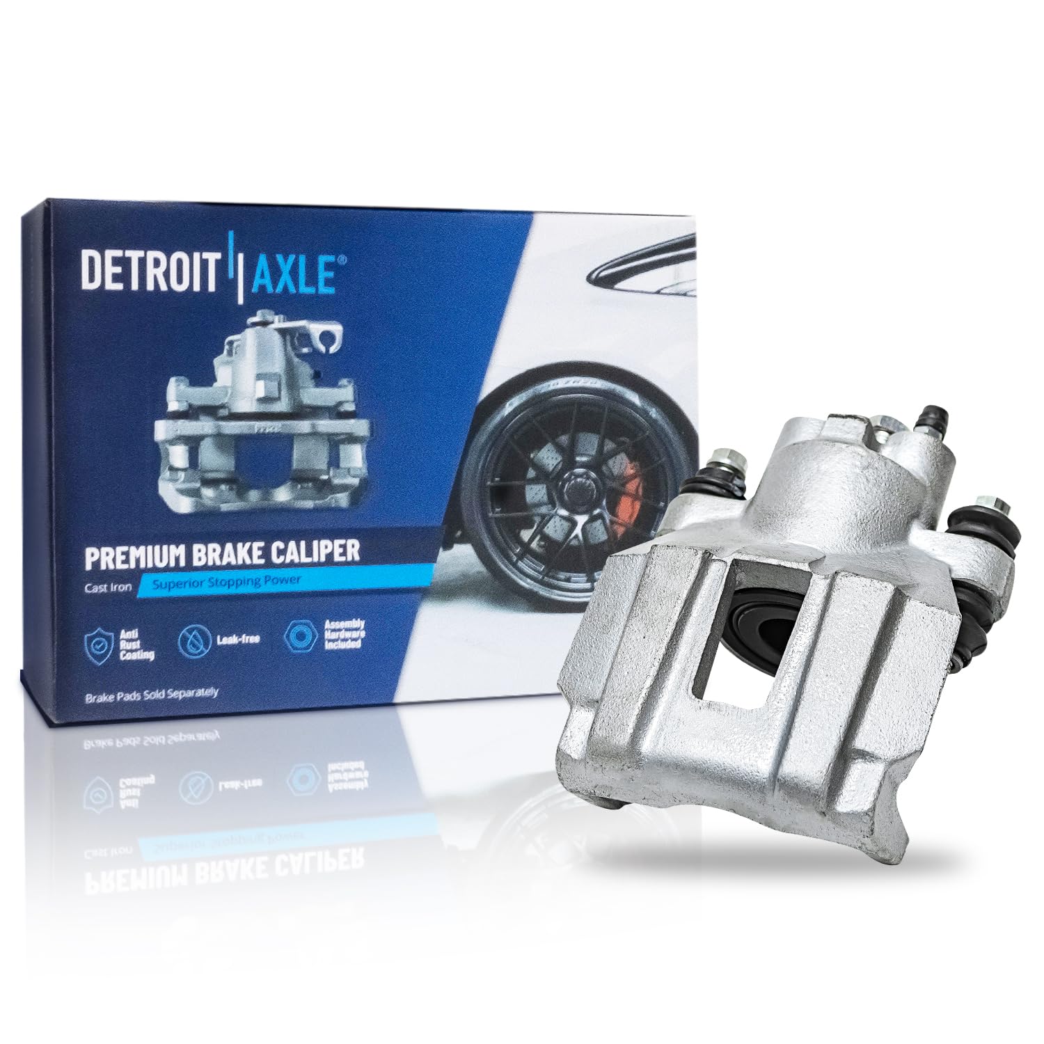 Detroit Axle - Rear Left Disc Brake Caliper for 2004-2008 Chrysler Pacifica - Main Image