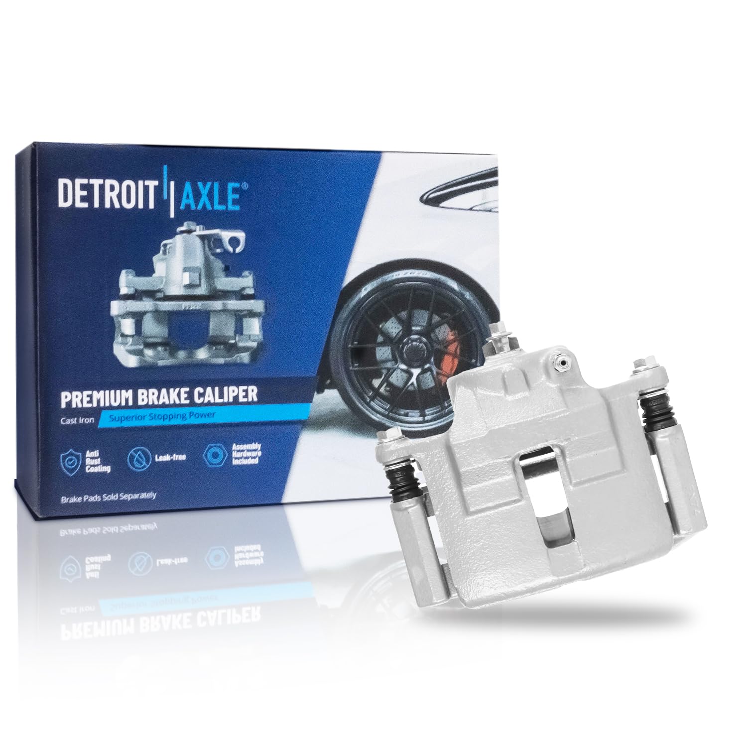 Detroit Axle - Front Left Brake Caliper for Ford Taurus Sable Continental - Main Image