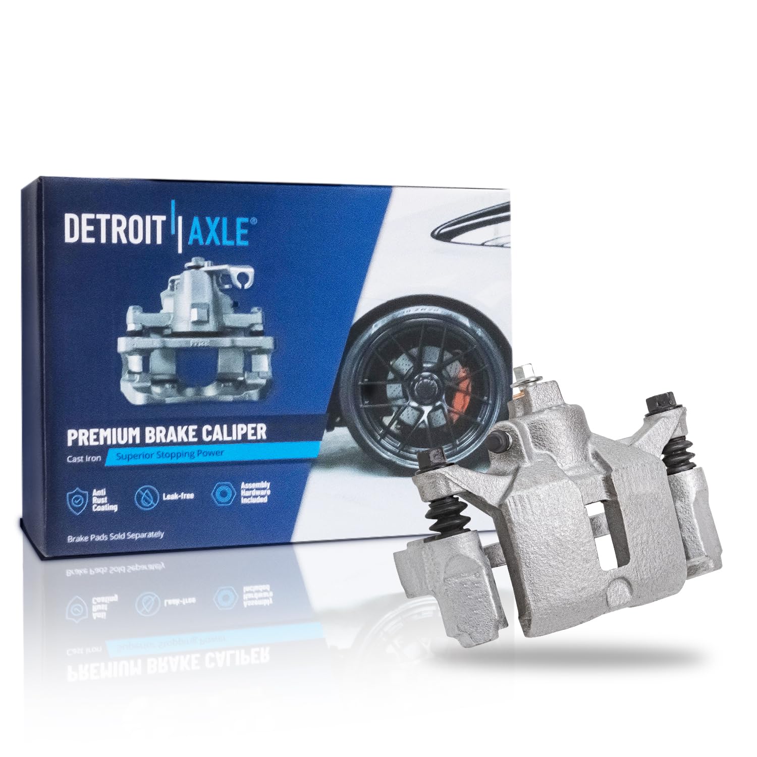 Detroit Axle - Rear Left Disc Brake Caliper for Impala Grand Prix Regal Intrigue - Main Image
