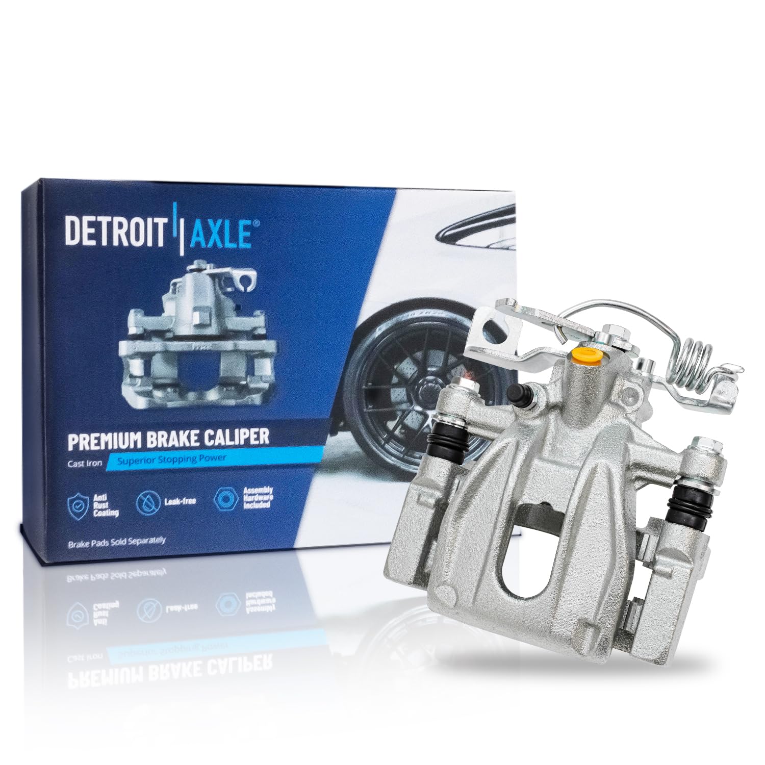 Detroit Axle - Rear Right Brake Caliper for Taurus X Five Hundred Montego Sable - Main Image