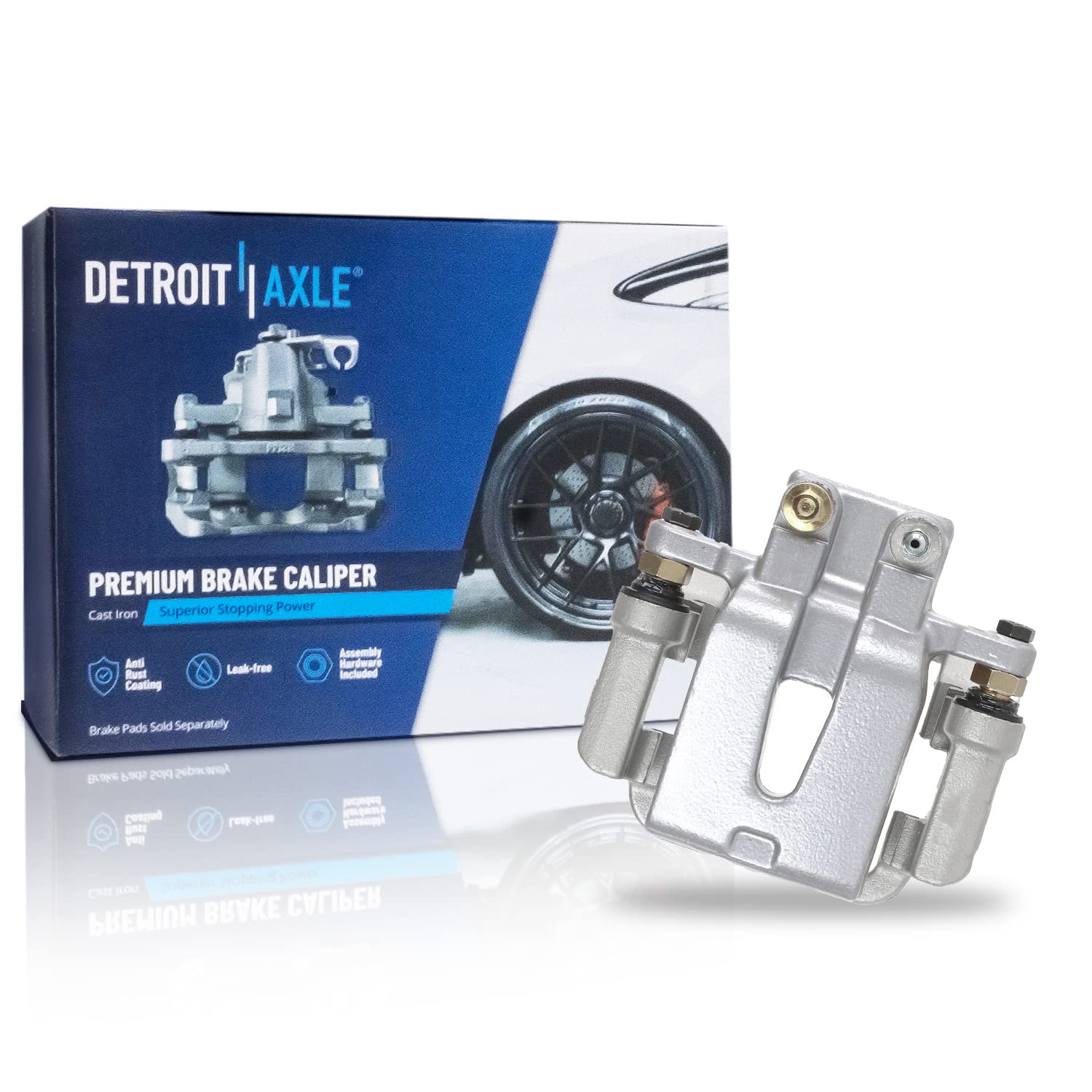 Detroit Axle - Rear Left Disc Brake Caliper for Challenger Charger Magnum 300 - Main Image