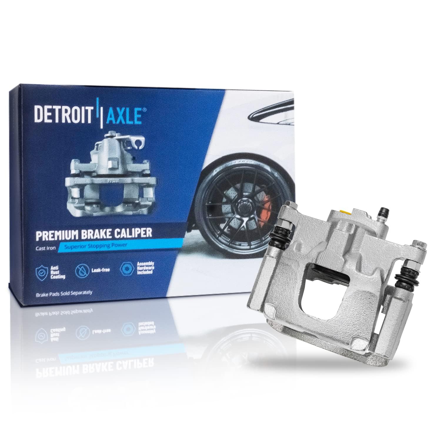 Detroit Axle - Rear Left Disc Brake Caliper for Dodge Nitro Jeep Liberty - Main Image