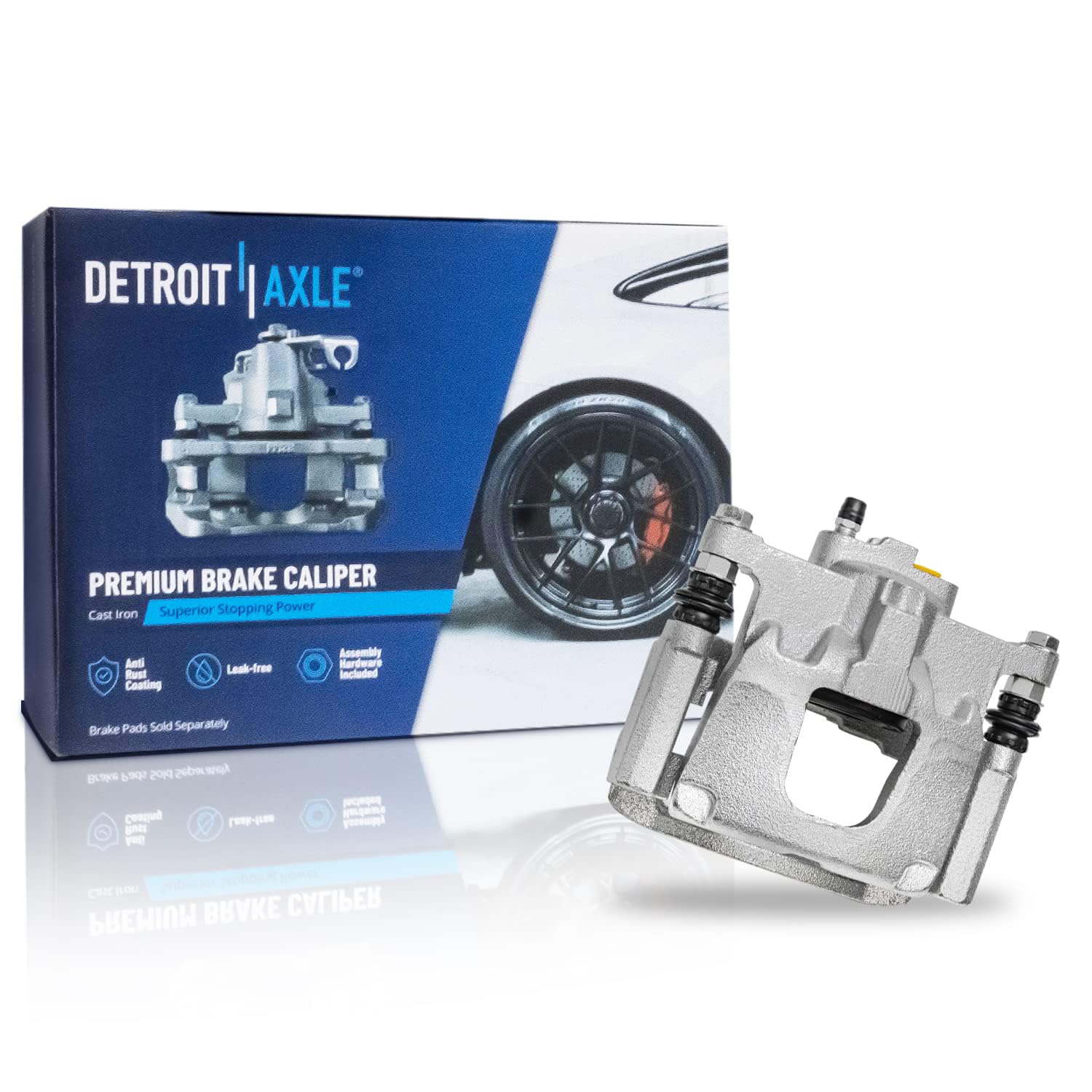 Detroit Axle - Rear Right Disc Brake Caliper for Dodge Nitro Jeep Liberty - Main Image