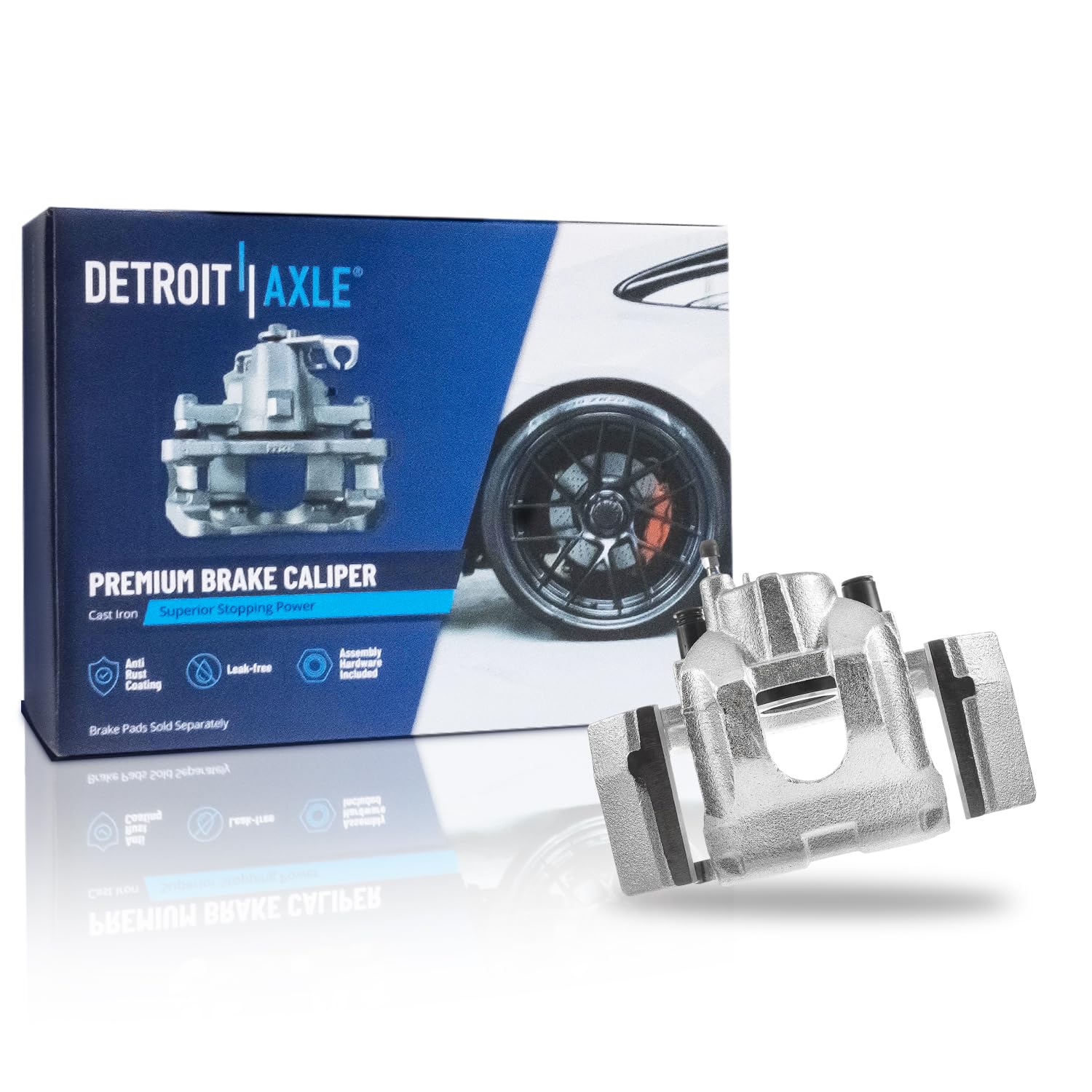 Detroit Axle - Rear Right Brake Caliper for 2007-2017 Ford Expedition Navigator - Main Image