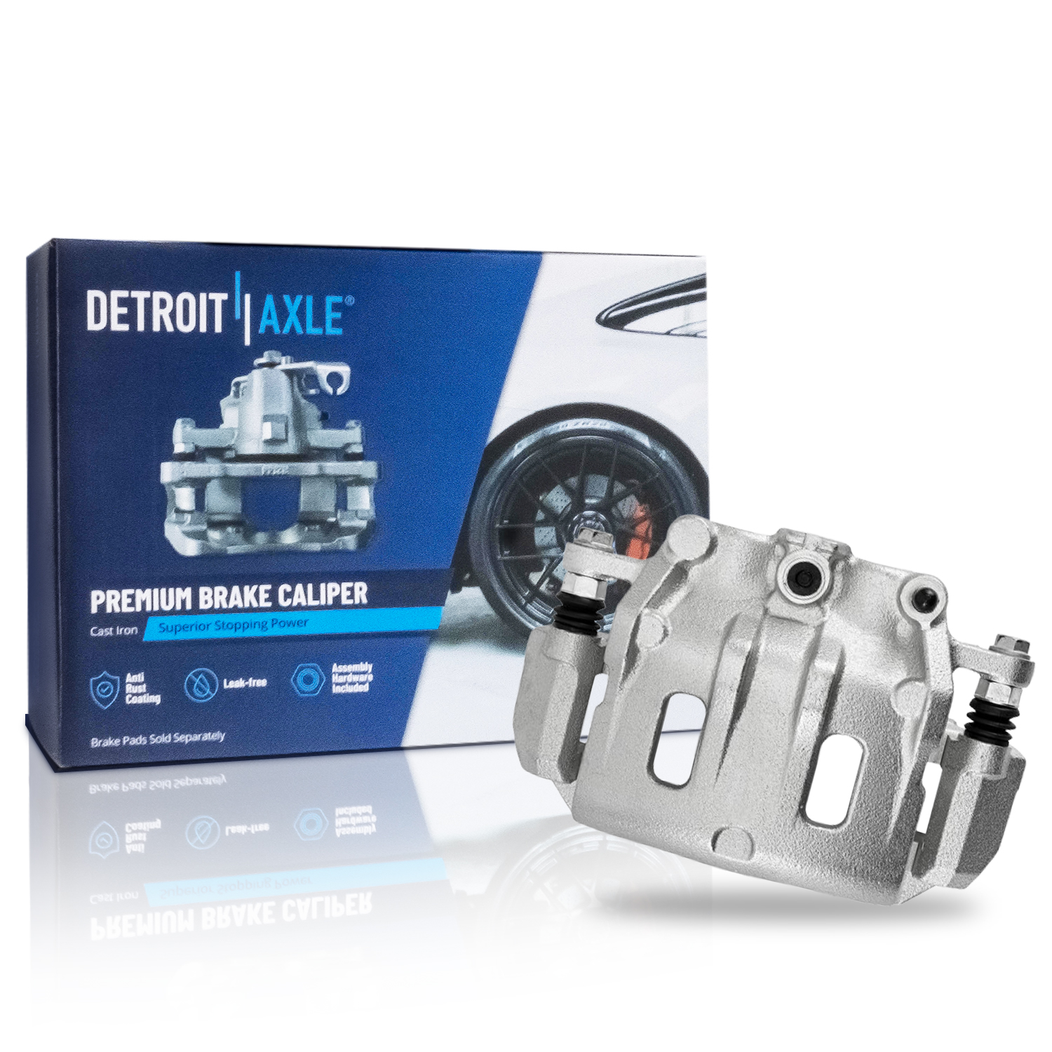 Detroit Axle - Front Left Brake Caliper for Captiva Sport Equinox Torrent Vue - Main Image