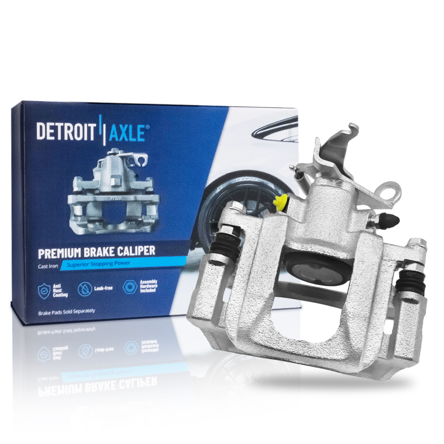Detroit Axle - Rear Right Disc Brake Caliper for 2012-2013 Dodge Journey - Main Image