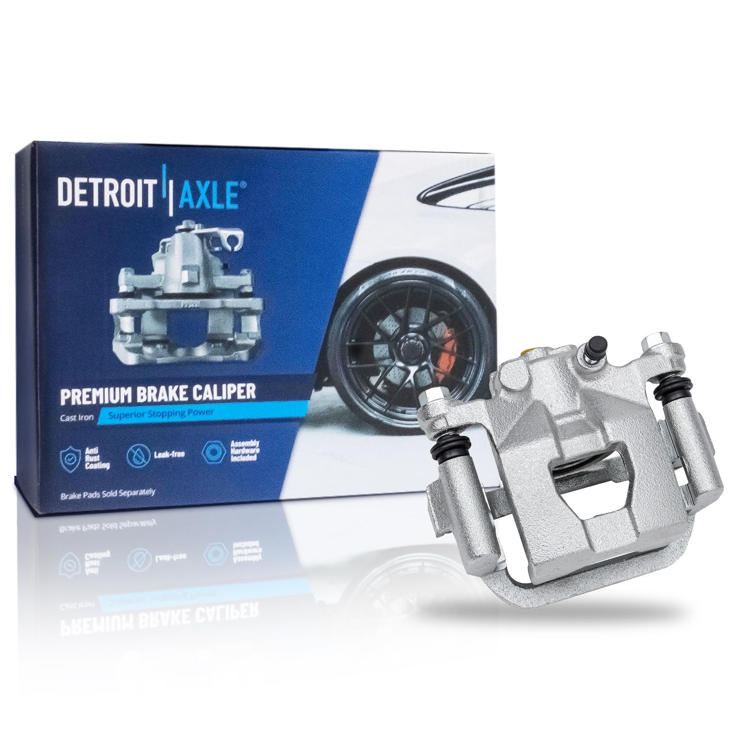 Detroit Axle - Rear Left Disc Brake Caliper for Nissan Altima Maxima - Main Image