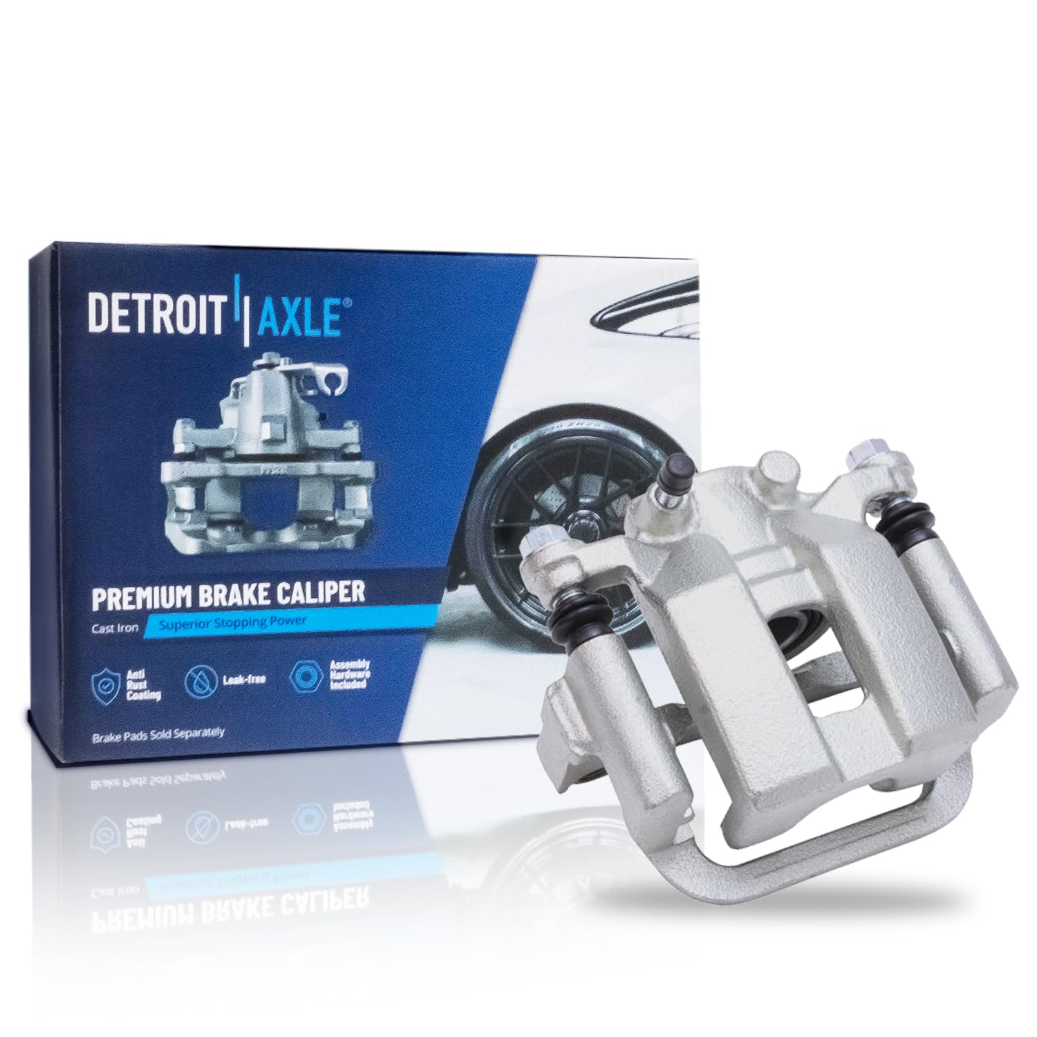 Detroit Axle - Rear Right Brake Caliper for Infiniti G35 Nissan Murano Quest - Main Image