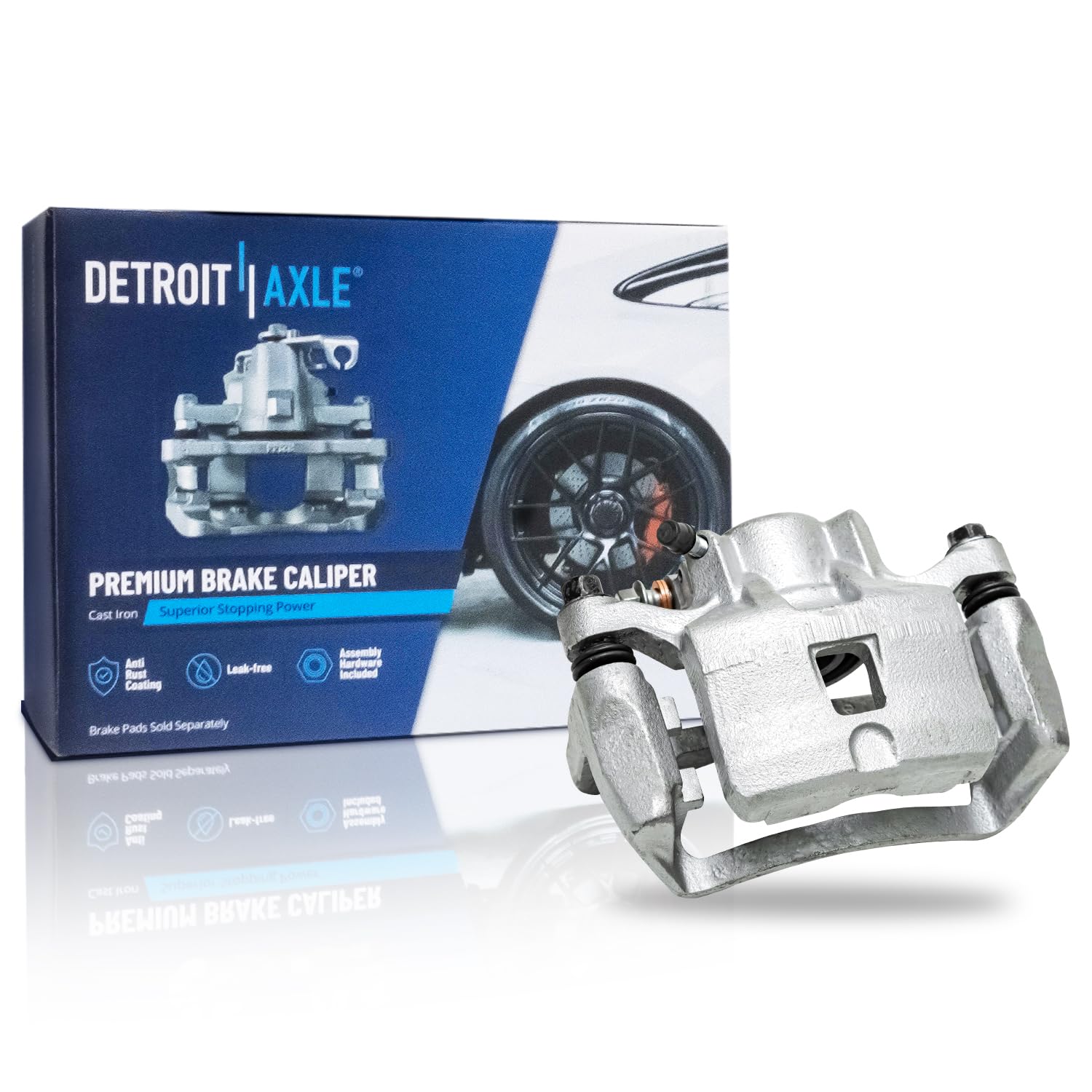 Detroit Axle - Rear Left Disc Brake Caliper for Mitsubishi Eclipse Galant - Main Image
