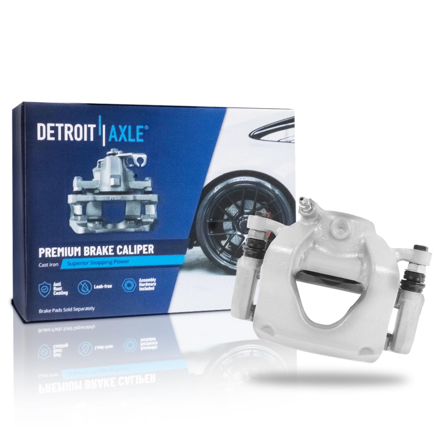 Detroit Axle - Front Right Disc Brake Caliper for 2014-2022 Mini Cooper - Main Image