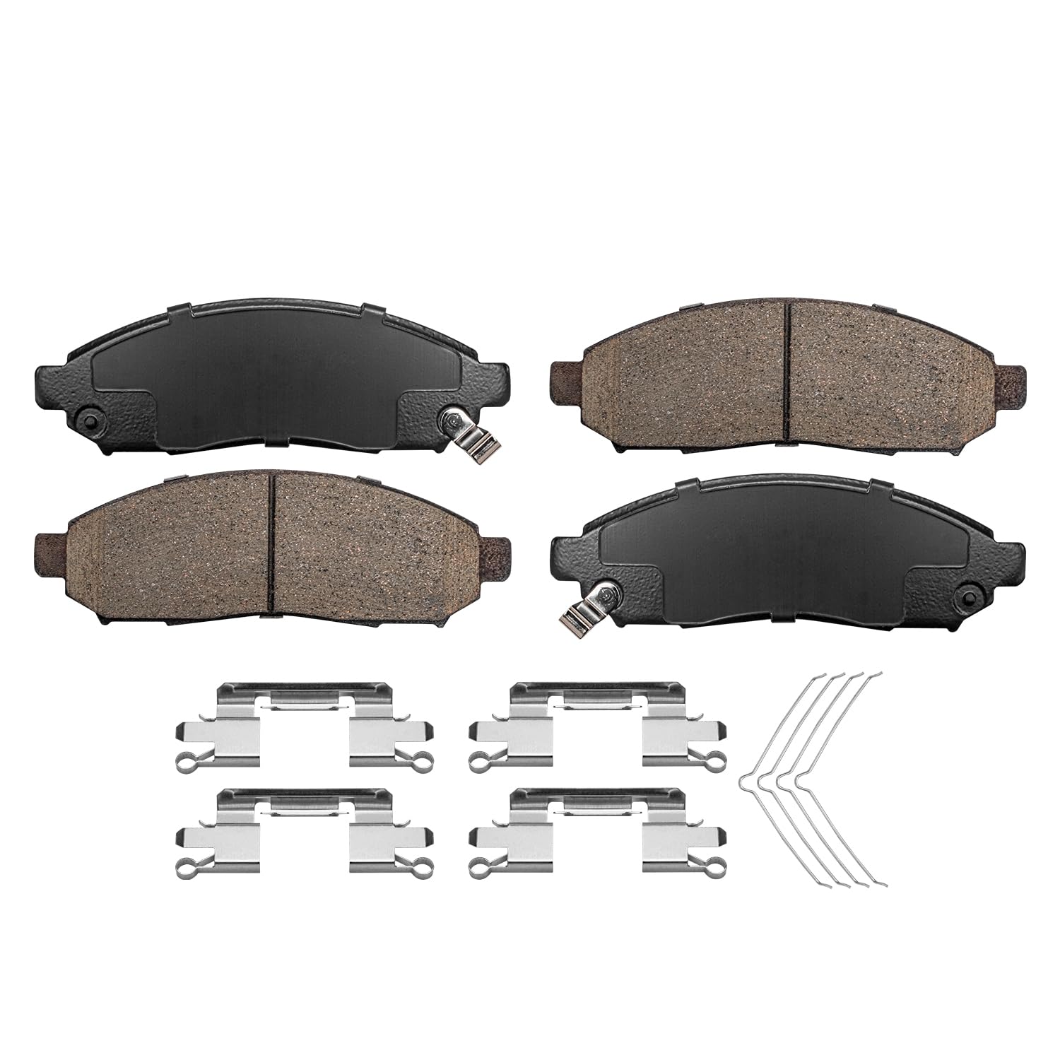 Detroit Axle - Front Brake Pads for Nissan Frontier Pathfinder Xterra Equator - 4