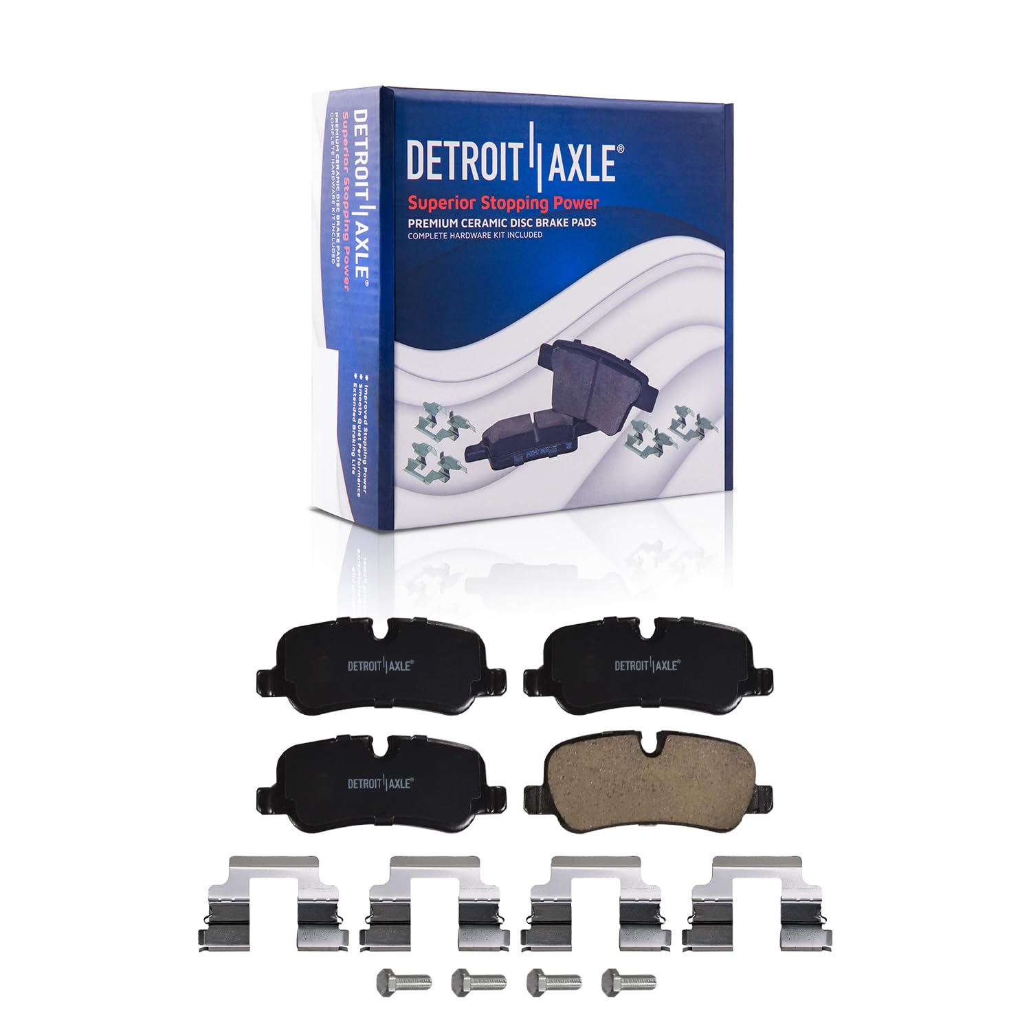 Detroit Axle - Rear Brake Pads for Land Rover LR3 LR4 Sport - Main Image