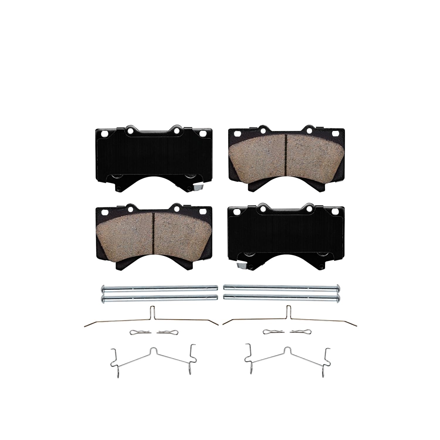 Detroit Axle - Front Brake Pads for LX570 Toyota Land Cruiser Sequoia Tundra - 4