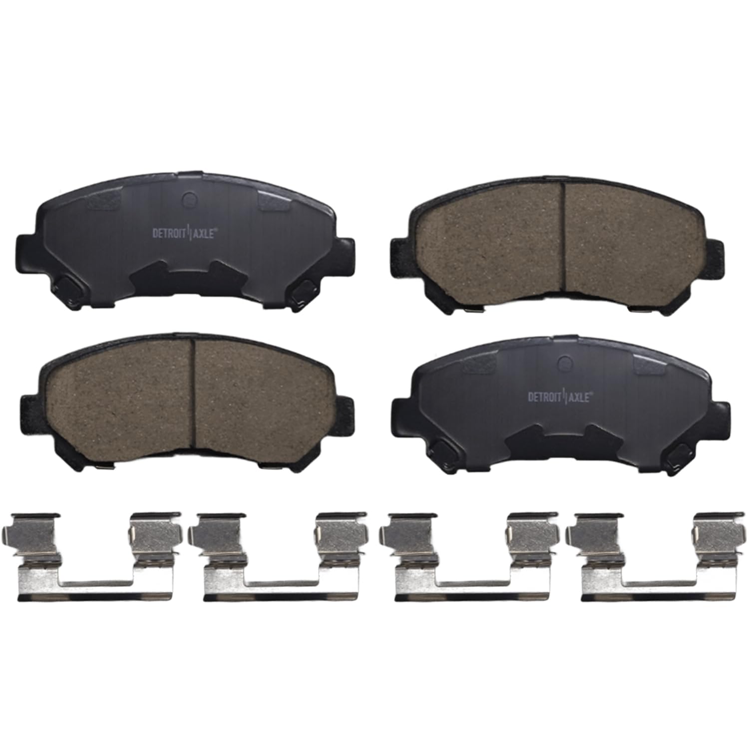 Detroit Axle - Front Ceramic Brake Pads for Nissan Rogue Select Suzuki Kizashi - 4