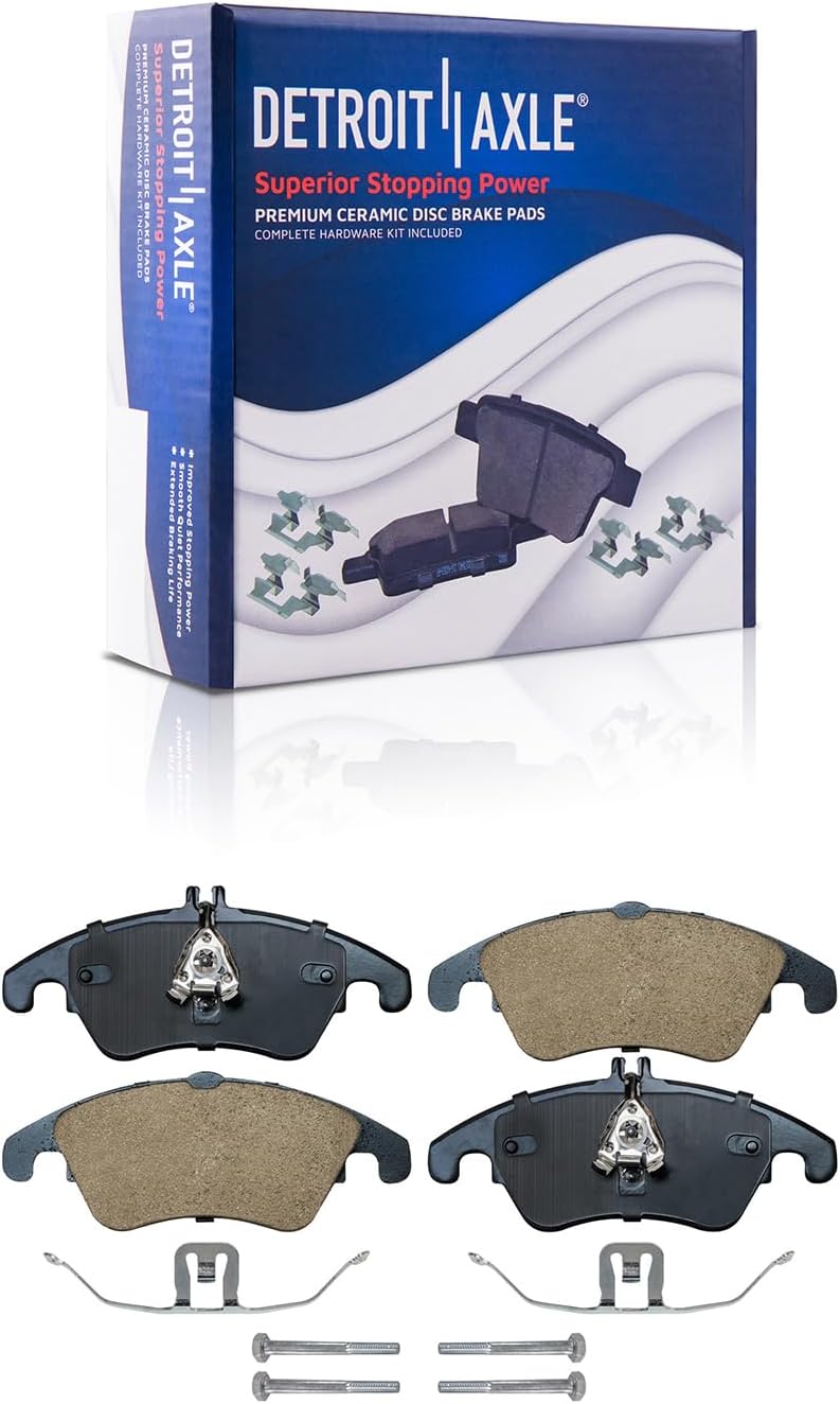 Detroit Axle - Front Brake Pads for Benz C250 C300 C350 CLS400 E250 E300 E350 - Main Image