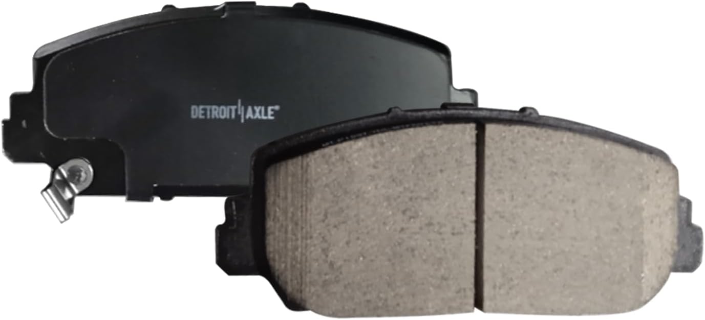 Detroit Axle - Front Ceramic Brake Pads for Acura RDX RLX ILX Honda Civic - 5