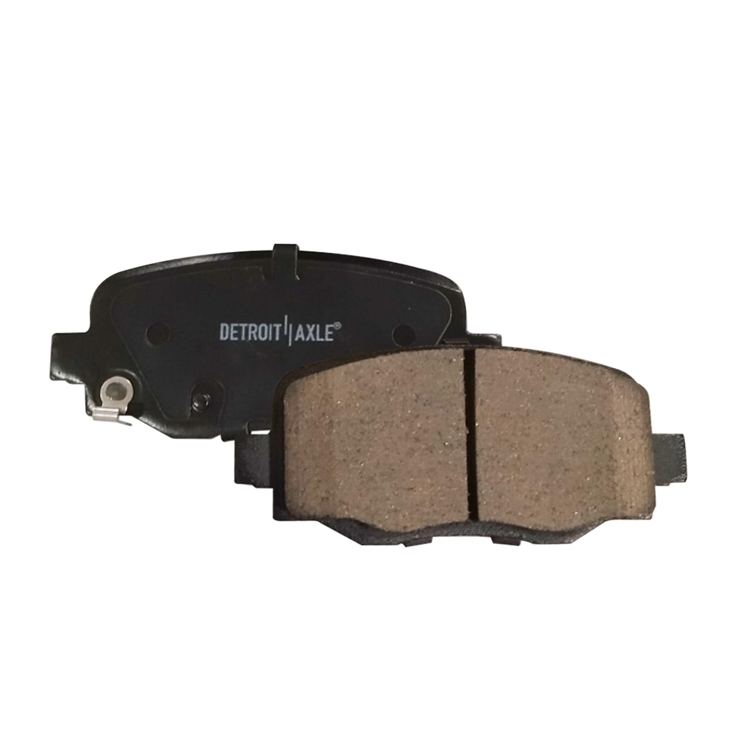 Detroit Axle - Rear Ceramic Brake Pads for 2015 2016-2021 200 Jeep Cherokee - 5