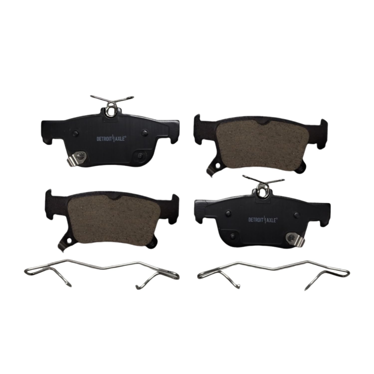 Detroit Axle - Rear Ceramic Brake Pads for 2016-2020 Buick Envision - 4
