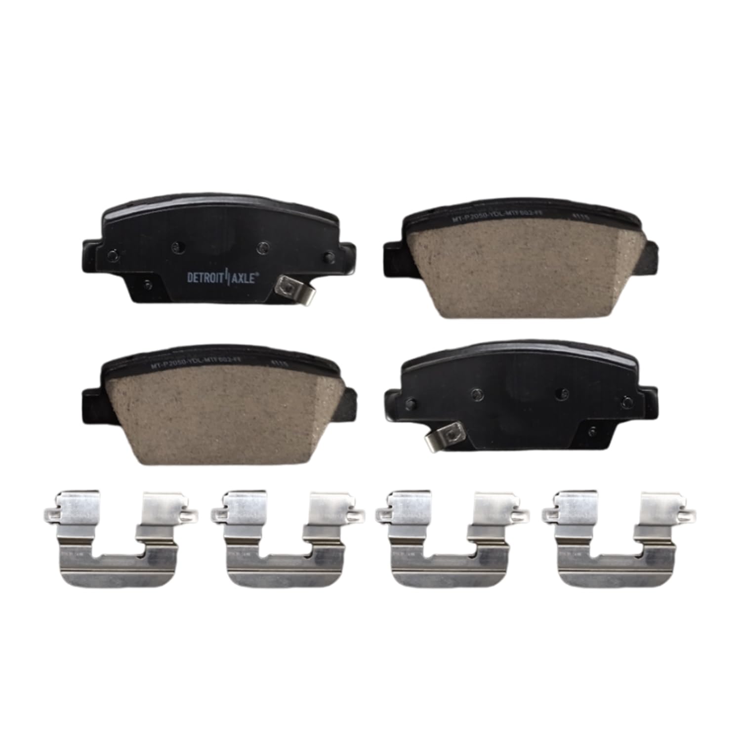 Detroit Axle - Rear Ceramic Brake Pads for 2017 2018 2019 2020 Kia Cadenza — image 4