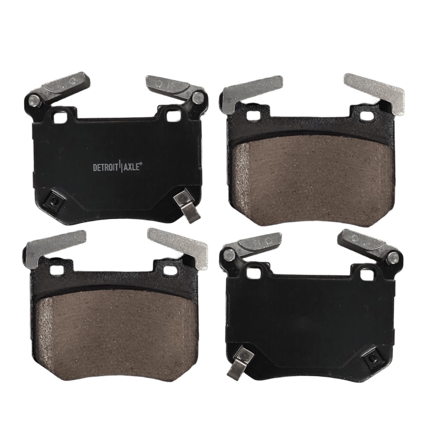 Detroit Axle - Rear Ceramic Brake Pads for Genesis G70 Kia Stinger - 4