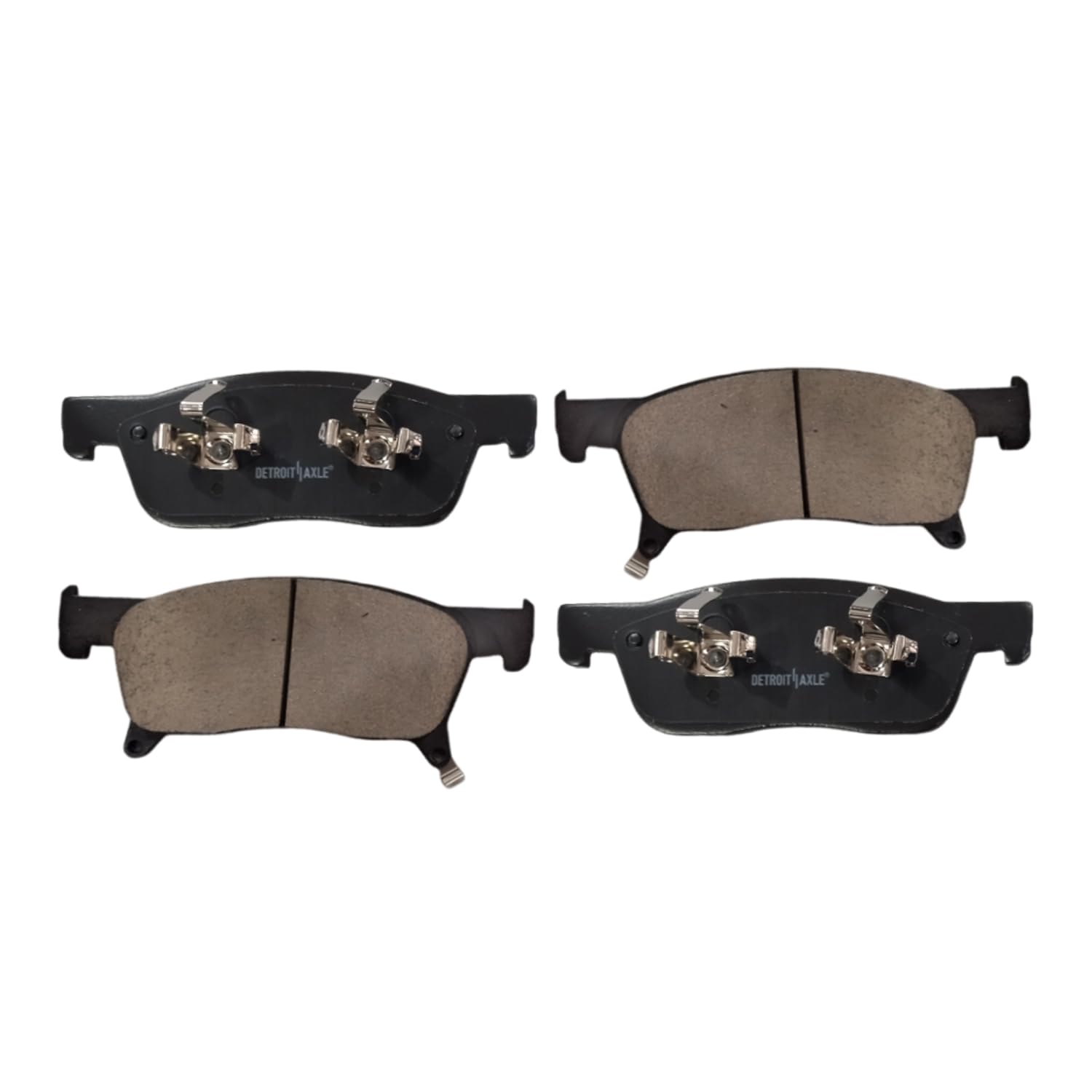 Detroit Axle - Front Ceramic Brake Pads for 2019-2023 Subaru Ascent - 4
