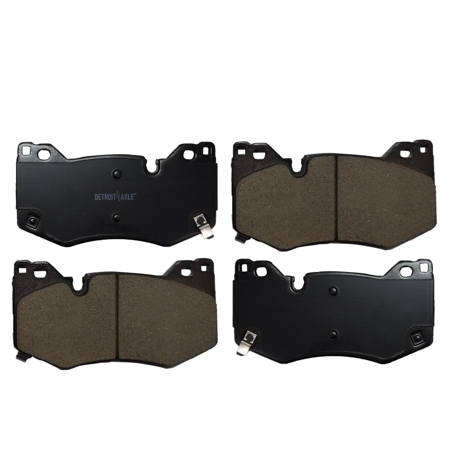 Detroit Axle - Front Ceramic Brake Pads for Cadillac CT4 CT5 Camaro Corvette - 4