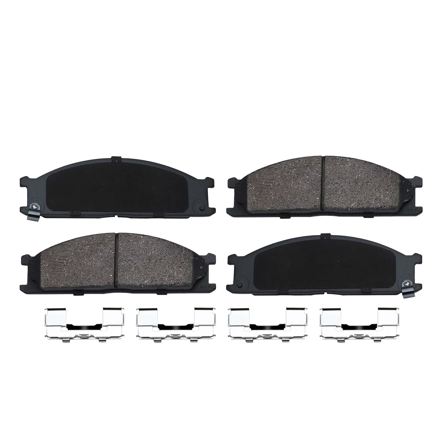 Detroit Axle - Front Ceramic Brake Pads for Nissan 720 D21 Frontier Pathfinder - 4
