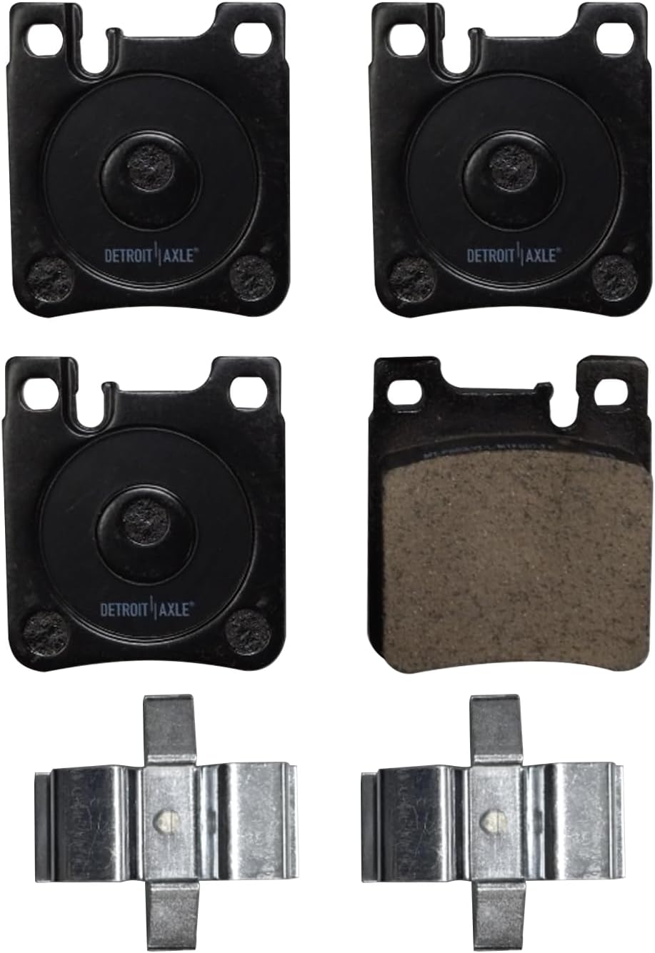 Detroit Axle - Rear Brake Pads for Chrysler Crossfire Benz 300SD CL500 E300 S320 — image 4