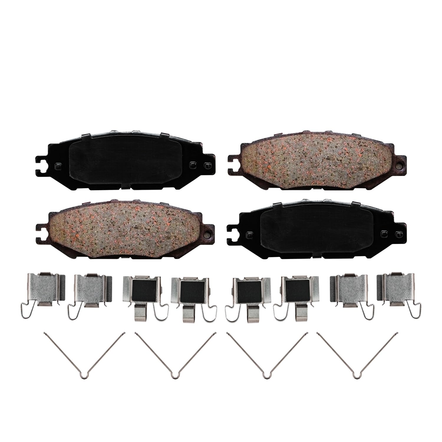 Detroit Axle - Rear Ceramic Brake Pads for 1993 1994 1995 1996-2000 Lexus LS400 - 4