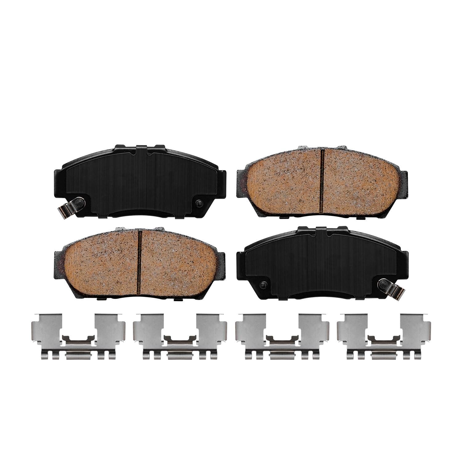 Detroit Axle - Front Brake Pads for Acura Integra Honda Civic - 4