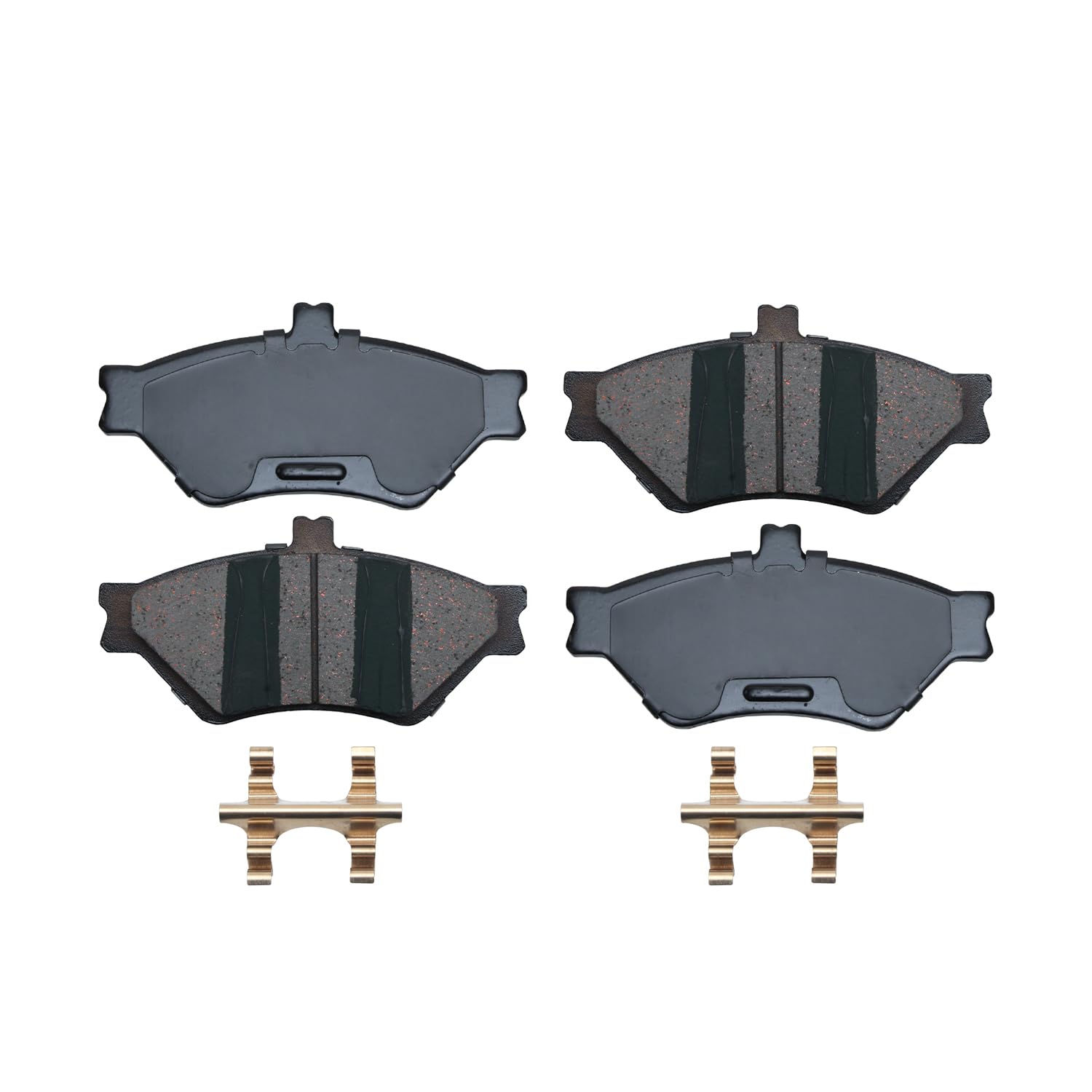 Detroit Axle - Front Brake Pads for Ford Crown Victoria Grand Marquis Town Car - 4
