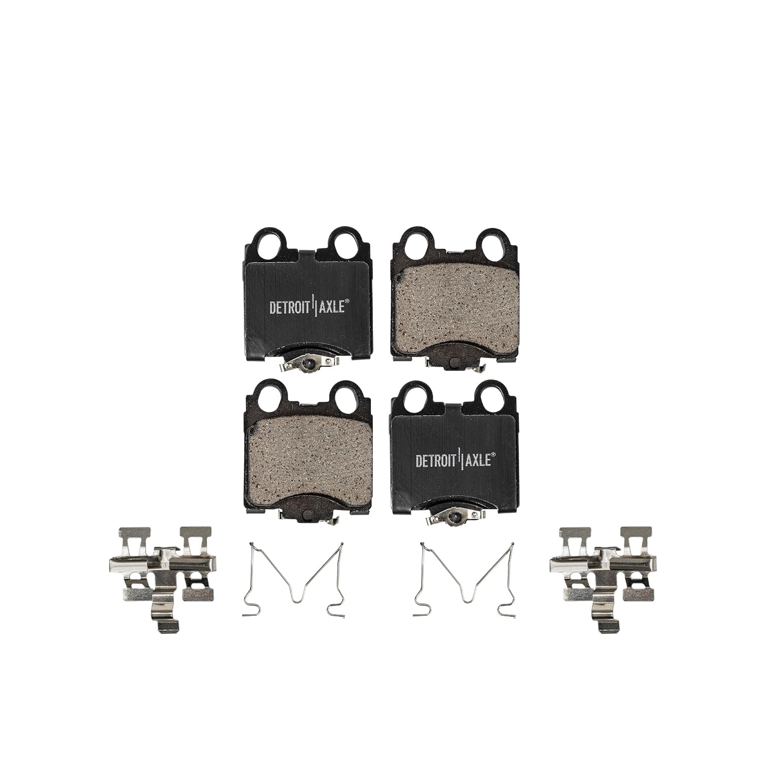 Detroit Axle - Rear Brake Pads for 1998-2005 Lexus GS300 GS400 GS430 IS300 SC430 - 4