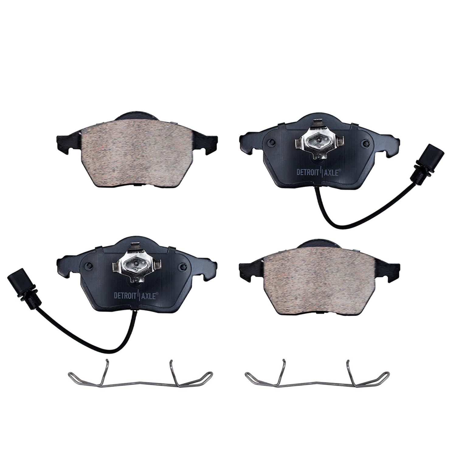 Detroit Axle - Front Brake Pads for Audi A4 A6 A8 Quattro S6 Volkswagen Passat - 4