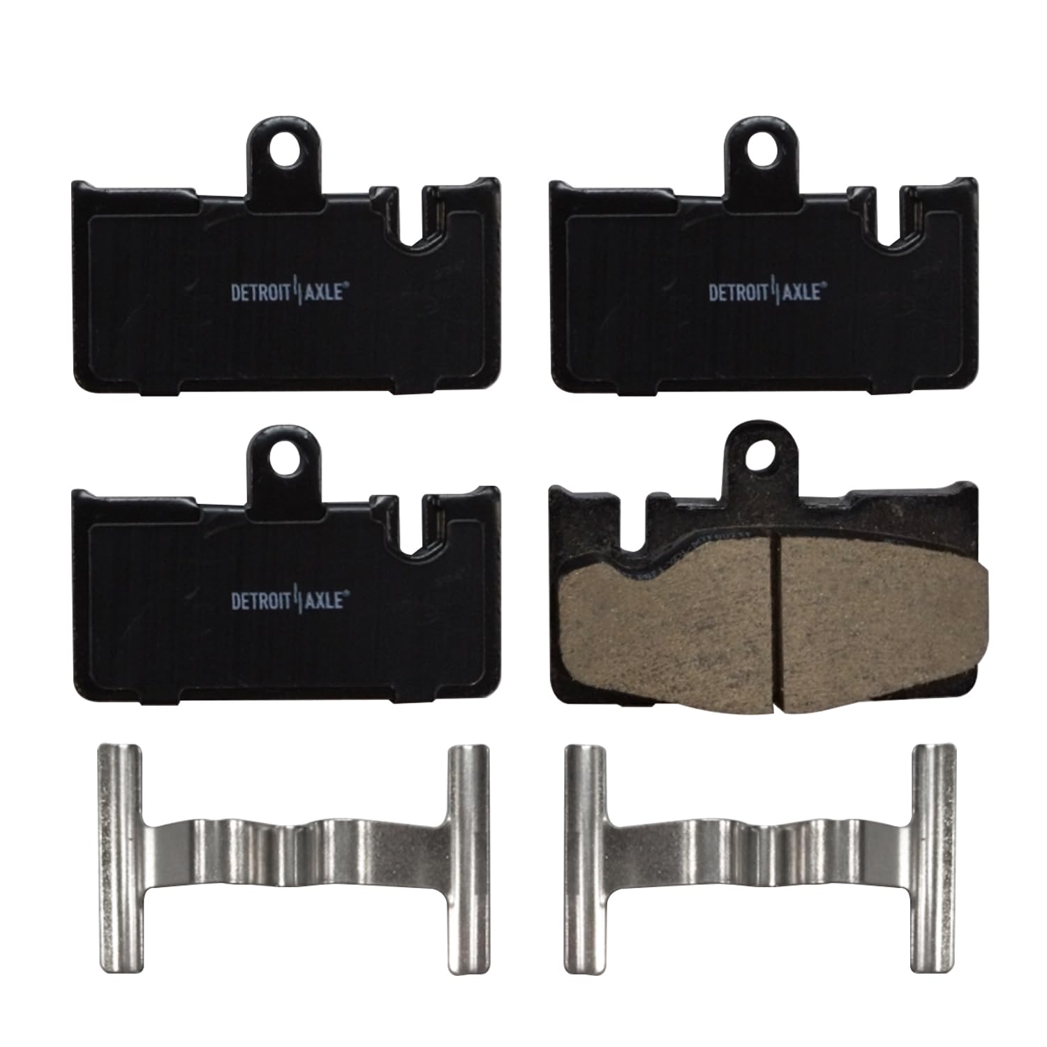 Detroit Axle - Rear Brake Pads for 2001 2002 2003 2004 2005 2006 Lexus LS430 - 4