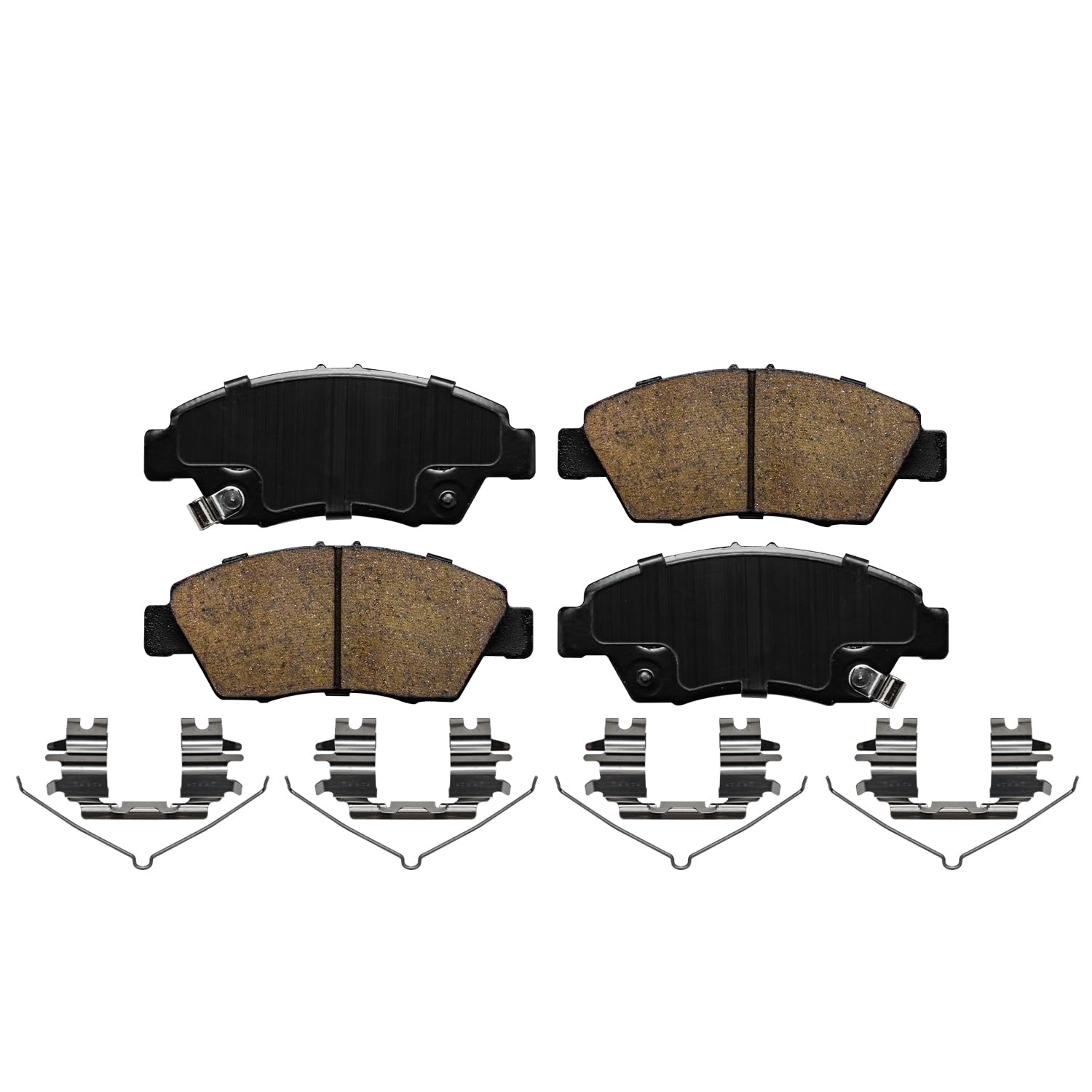 Detroit Axle - Front Ceramic Brake Pads for Acura ILX Honda Civic CR-Z Fit - 4