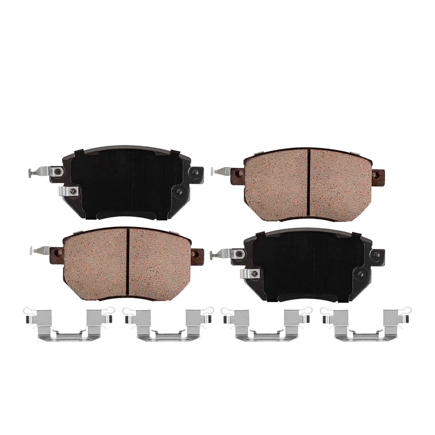 Detroit Axle - Front Brake Pads for Nissan Maxima Altima Murano Infiniti FX45 - 4