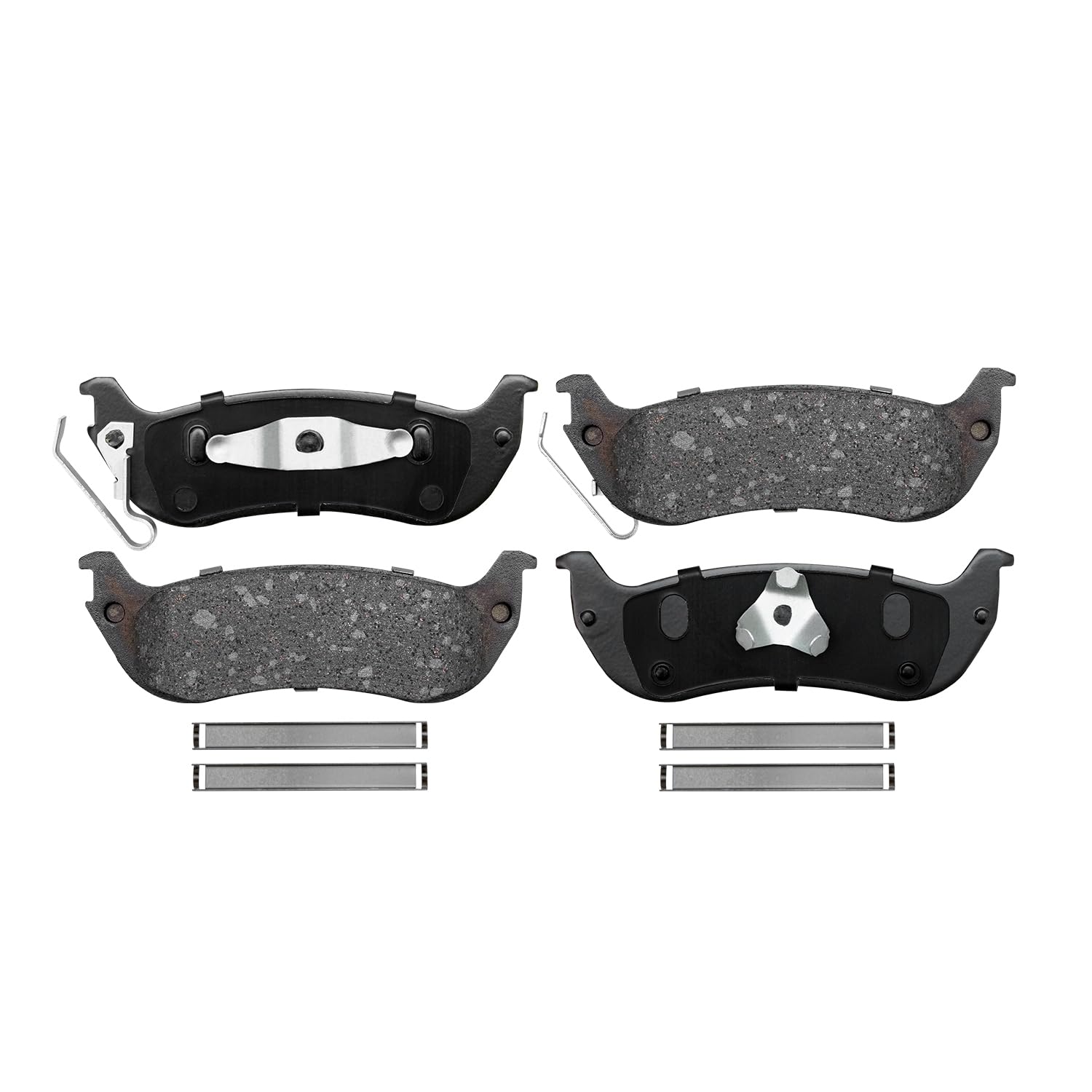 Detroit Axle - Rear Brake Pads for 2004 2005 2006 2007 2008 Chrysler Pacifica - 4