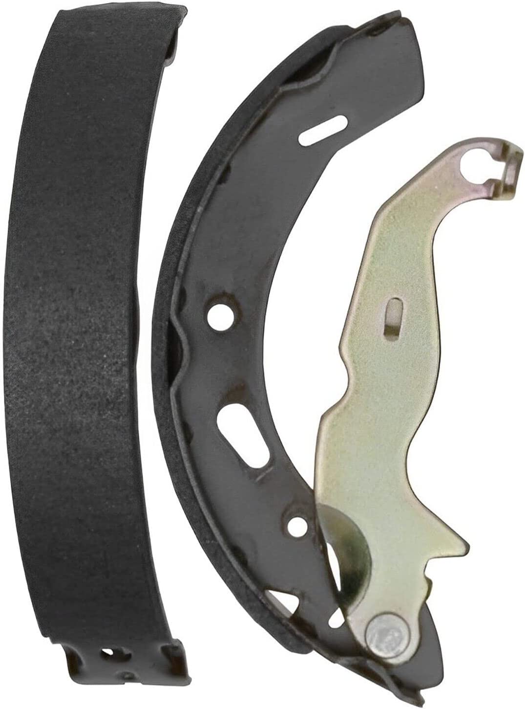 Detroit Axle - Rear Brake Shoes for 2011 2012 2013 2014-2019 Ford Fiesta - 5