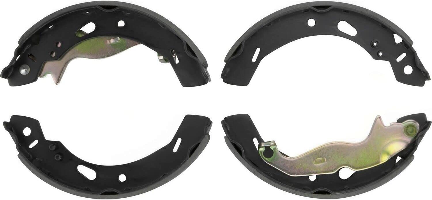 Detroit Axle - Rear Brake Shoes for 2011 2012 2013 2014-2019 Ford Fiesta - 4