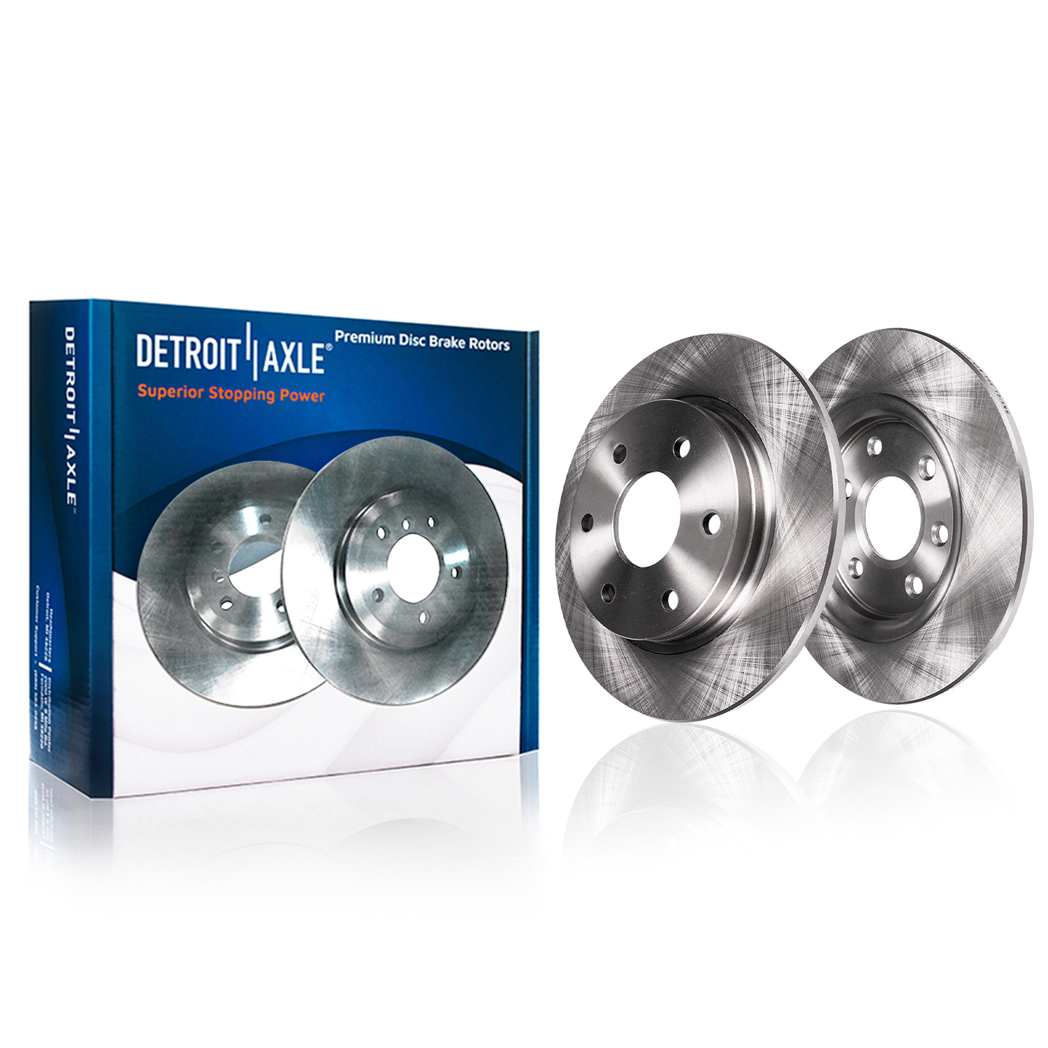Detroit Axle - Rear Brake Rotors for Freightliner Benz Sprinter 1500 2500 3500 - Main Image