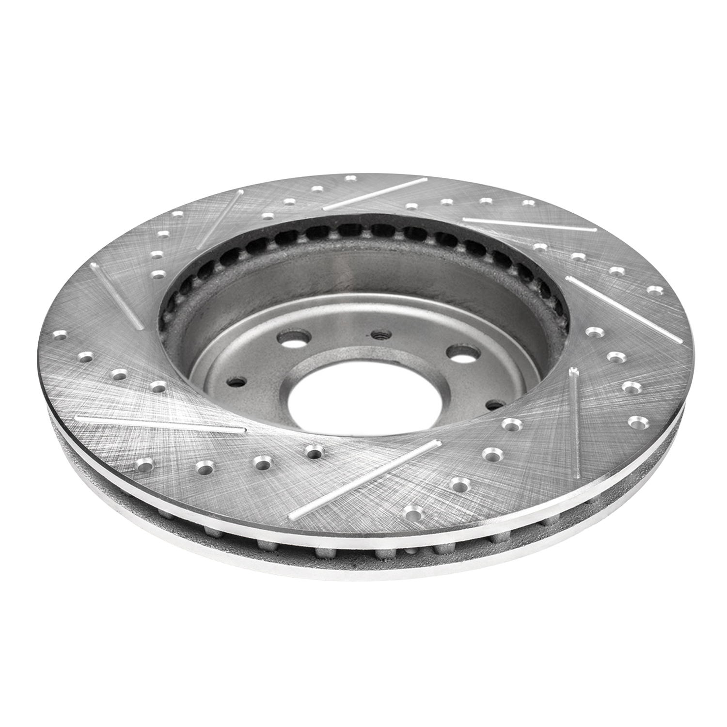 Detroit Axle - Front Drilled and Slotted Brake Rotors for 2014-2020 Honda Fit - 8