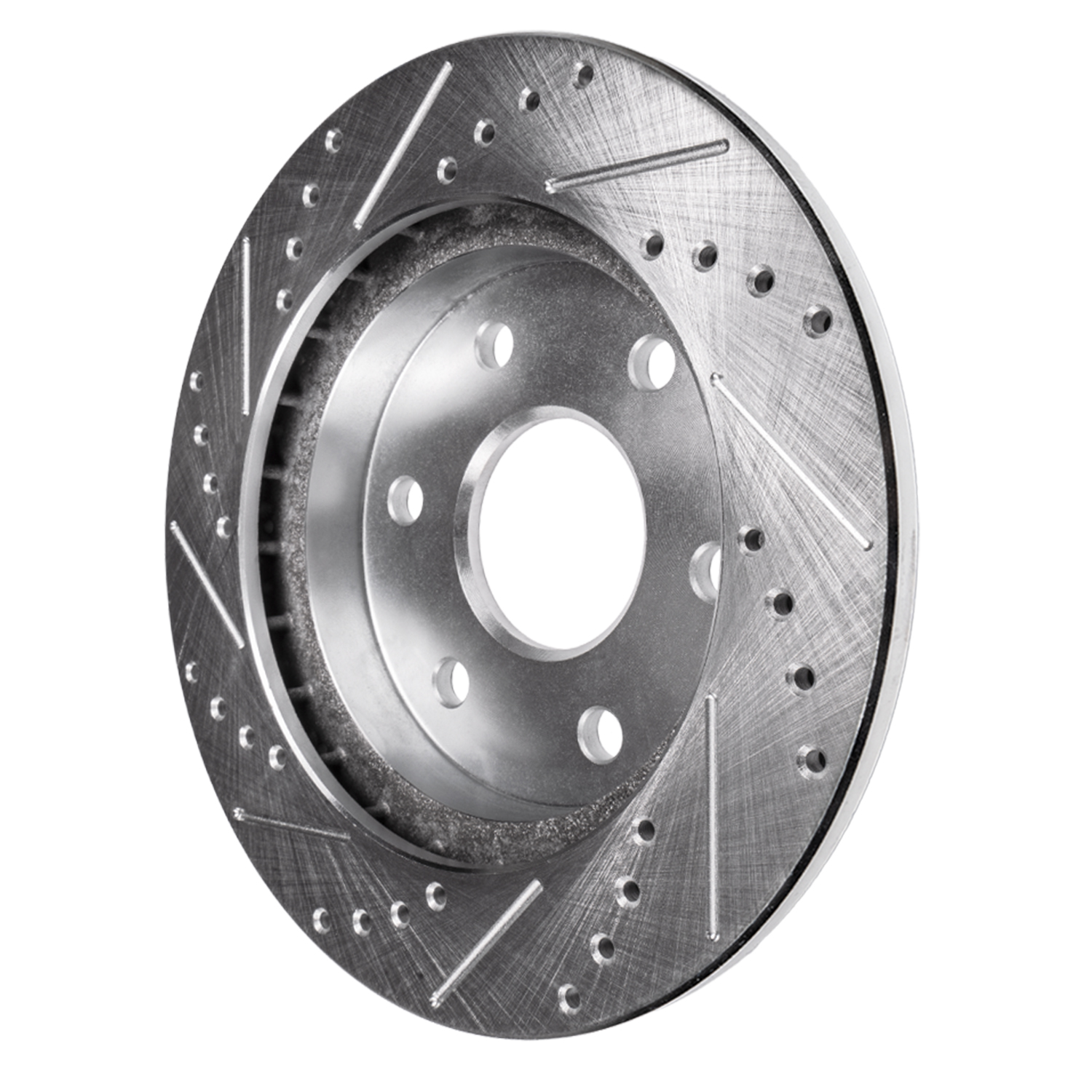 Detroit Axle - Rear Drilled Brake Rotors for Sprinter 1500 2500 3500 3500XD 4500 - 6